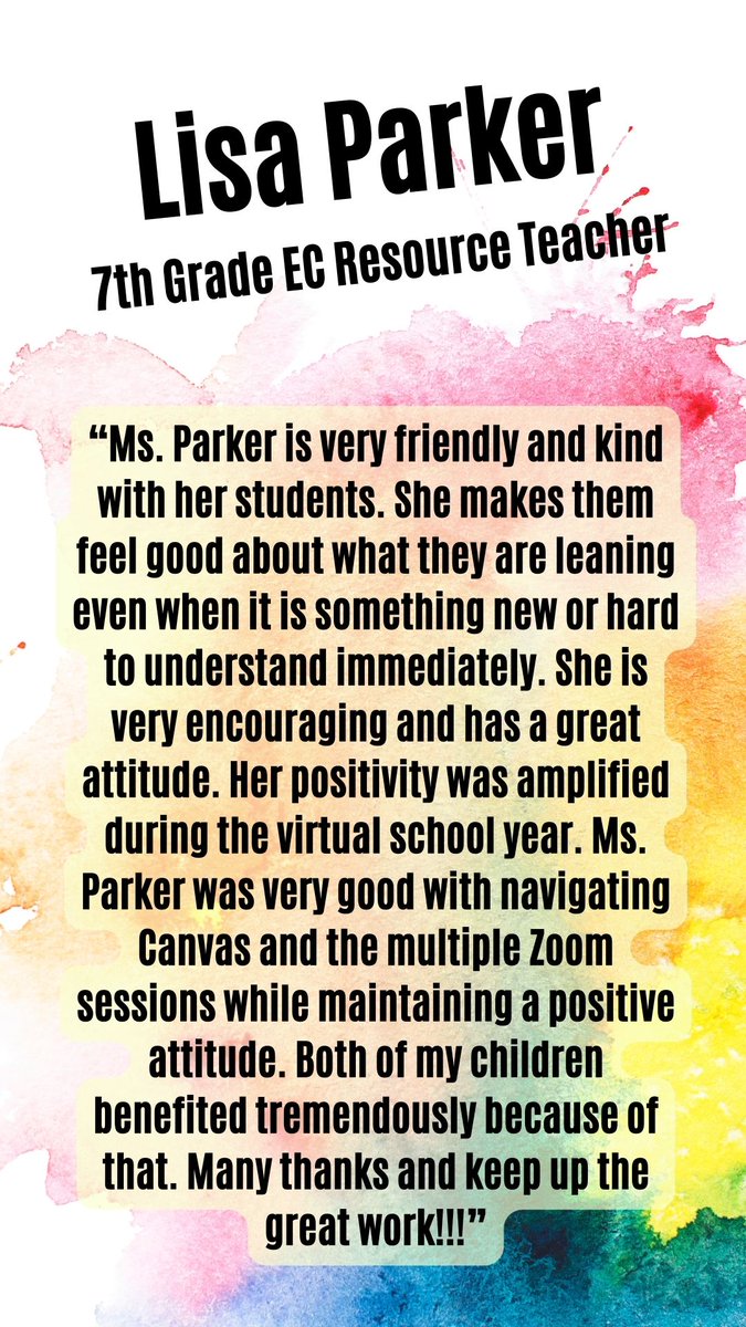 scs_ptsa's tweet image. #SCSTeacherShoutOuts #SCSTAW2022 
It&apos;s Lisa Parker!