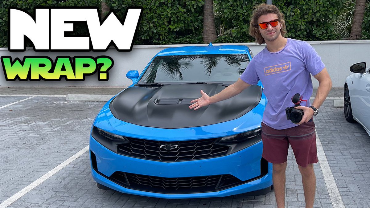 ItsHatchetz's tweet photo. Just posted the latest YouTube vlog! Wrapped Sully’s hood black &amp; tested out a Tesla Model X Plaid’s performance times with a Dragy 💯
Link: https://t.co/0ZoUeVARSf https://t.co/27UDUSzx9J
