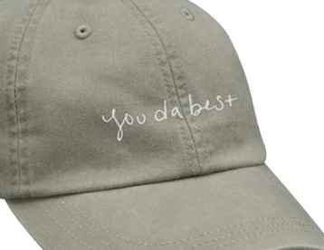StreamersWH's tweet photo. you da best!! 

handwritten, embroidered.

2 days left to order!!

https://t.co/kXmHsblMhz https://t.co/2mcXqEVHGQ