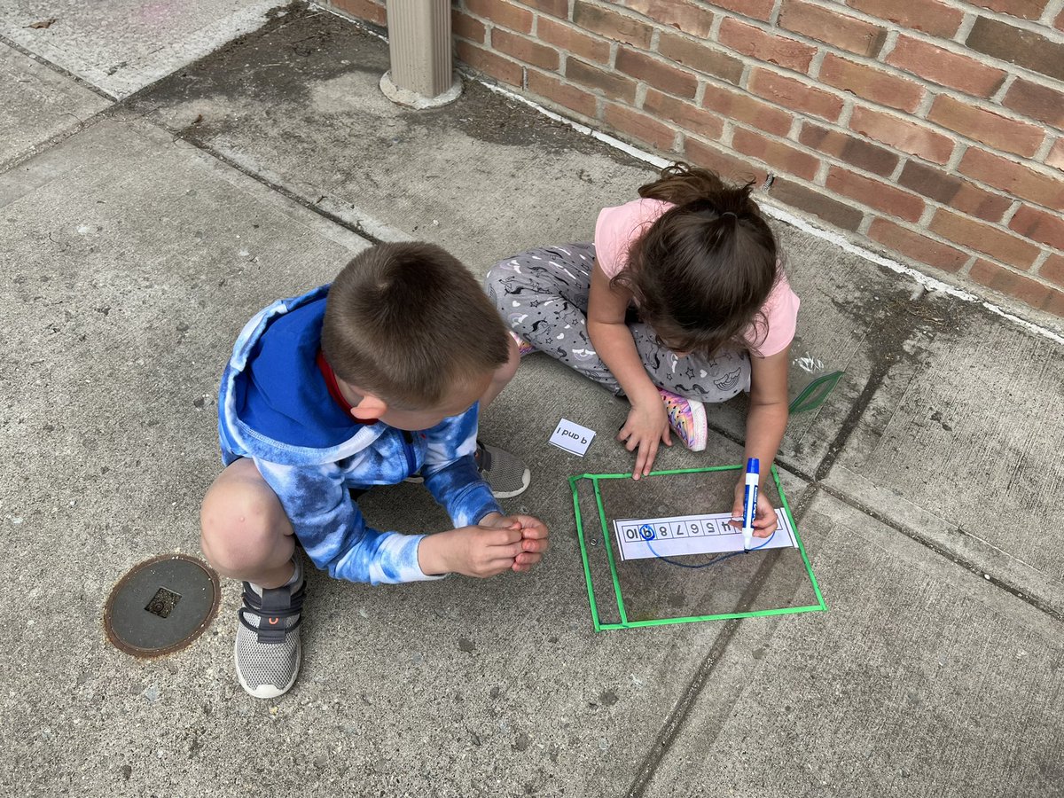Today was 0 for Outside in our A-Z countdown! Learning to add using a number path in the fresh air! <a href="/Boone_County/">Boone County Schools</a> <a href="/StephensElemKY/">Stephens Elementary KY</a>