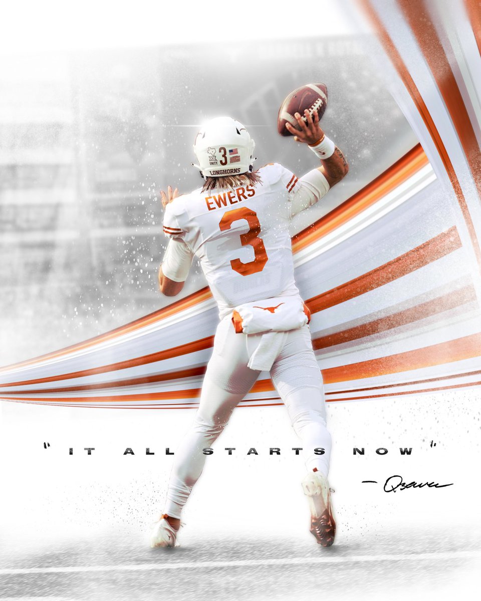 jaketyyler's tweet photo. “It all starts now. Hook ‘em.” — @QuinnEwers https://t.co/JiyRD7BiSt