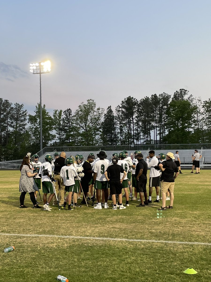 Enjoyed a great game with a great group of guys this evening. A lot of fight in this group. Team on the rise. #GoCavs #ProudPrincipal @cloverhillhs @CHHSAthletics