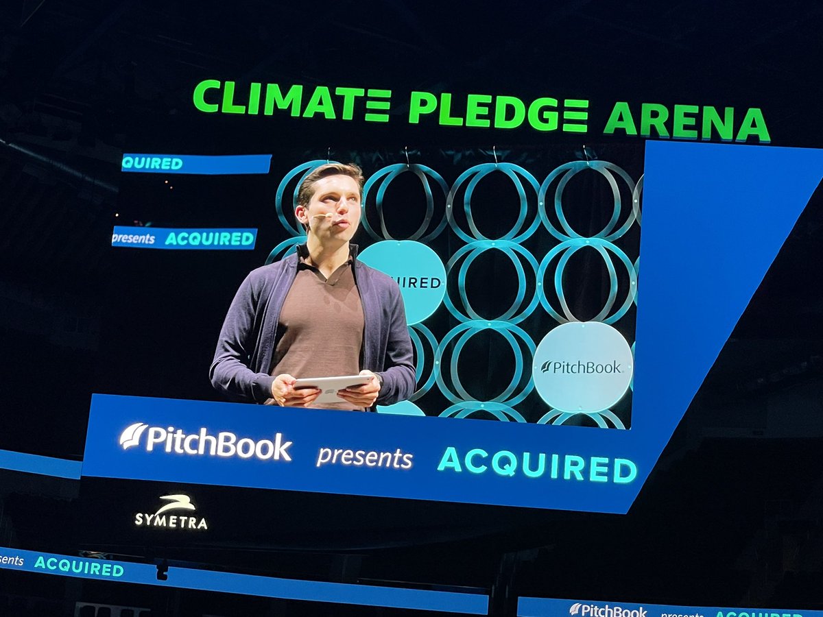 Super excited to be at <a href="/AcquiredFM/">Acquired Podcast</a> live taping with <a href="/gilbert/">Ben Gilbert</a> <a href="/PitchBook/">PitchBook</a> <a href="/djrosent/">David Rosenthal</a>