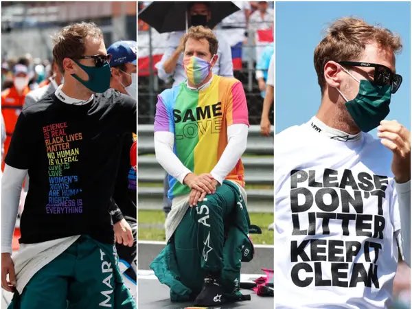 sunnysideseb's tweet photo. sebastian vettel and his lovely shirts https://t.co/AtHH4uSDgu