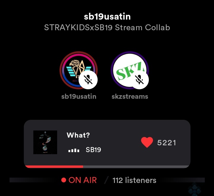 skz_streams's tweet photo. STRAY KIDS x SB19 Streaming Collaboration hosted by @sb19usatin and @skz_streams
has started!

STAY and A'TIN join us now on STATIONHEAD! Let’s enjoy @Stray_Kids and @SB19Official music together.

🔗https://t.co/ljyb72tLd7 

#SB19xStraykidsOnSH
#StrayKids #스트레이키즈 https://t.co/gTp8SuQMAp