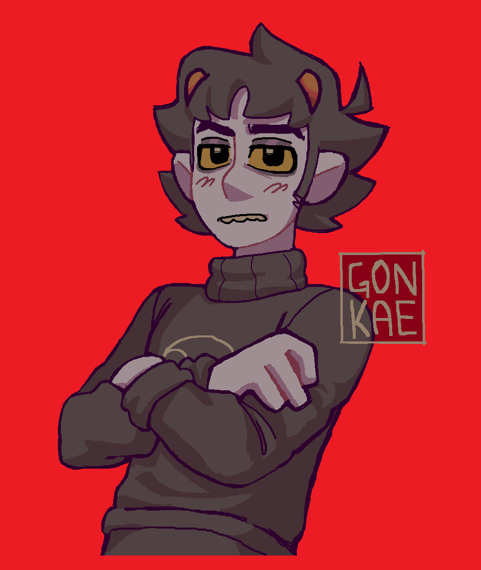 Gonkae1's tweet photo. I lov this guy 🥺🥺🥺🥺💖💘💘
I drew this in Ms Paint xD
-
-
-
#karkatvantas #Homestuck #HS #karkat https://t.co/PMvfxiZK9t