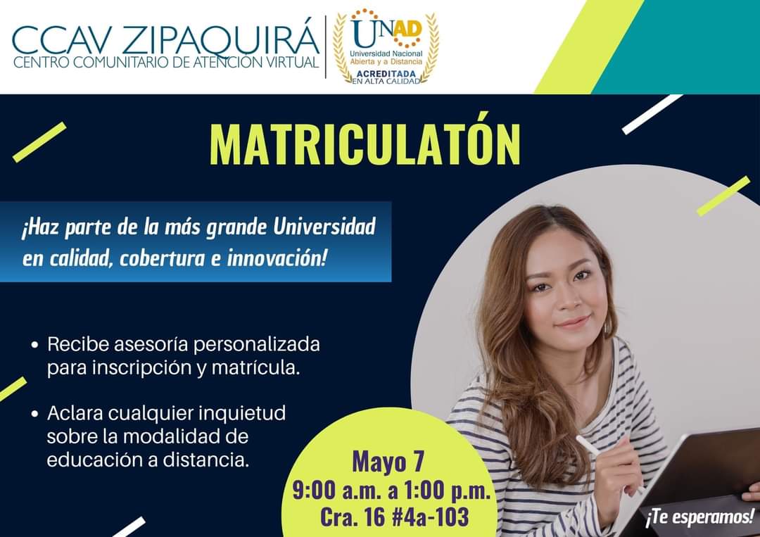 Consejería Académica UNAD Zipa tweet media