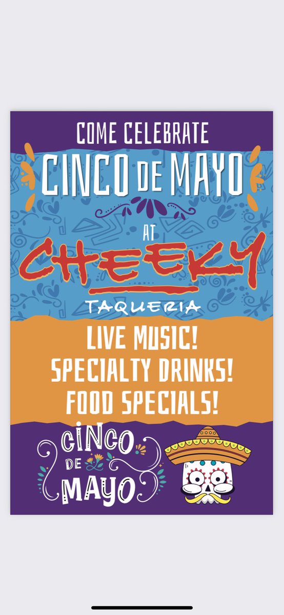 EatAtCheeky's tweet photo. #eatatcheeky #celebratecincoatcheeky #cheekyloveyeah https://t.co/LEZd0kKjF0