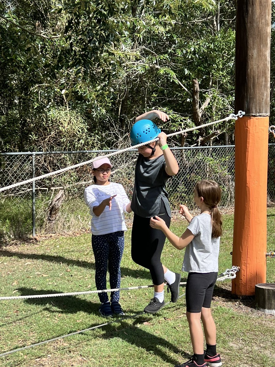 Year62022's tweet photo. Low Ropes 🤗 https://t.co/uSgTLA1HI5
