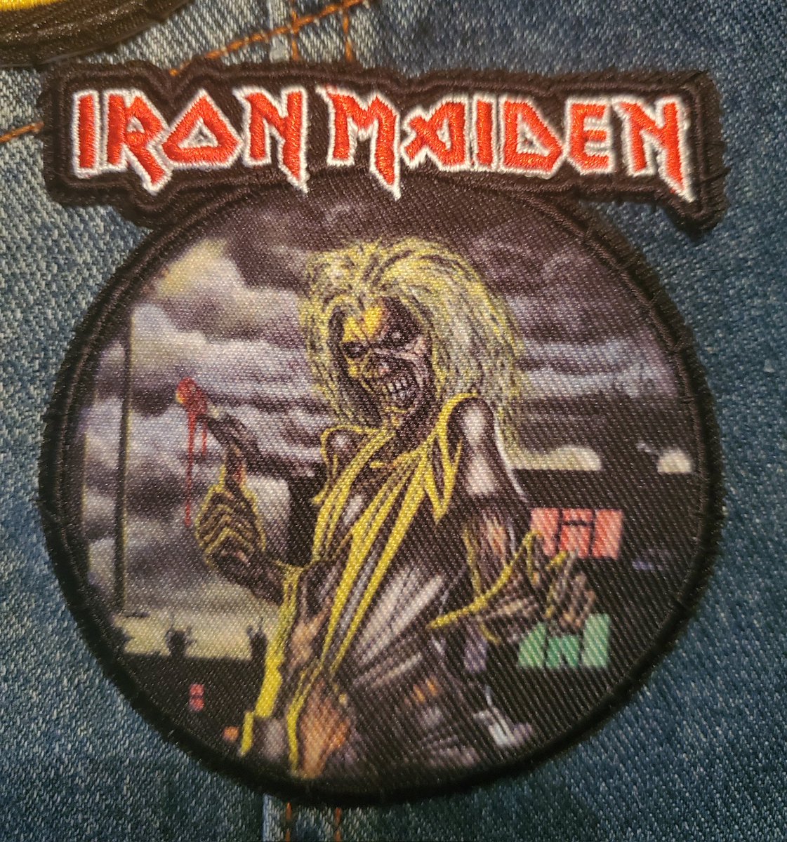 Dragula319's tweet photo. #VestPatch #17
#IronMaiden
#UptheIrons
#HeavyMetal
#battlejacket https://t.co/OcKz42dTeA