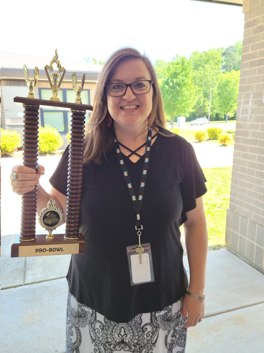 Mrs. Byrd is a force in the classroom and her kids show up for Pro-Bowl each week.  So proud of the Tornadoes.