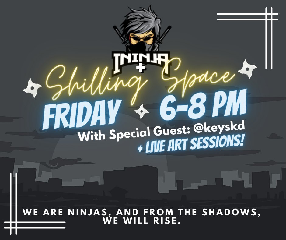 Salamat <a href="/snkvrse/">Sneakerverse | MINTING NOW</a> para sa pagtanggap at solid na kwentuhan kagabi. Sobrang chill ng mga tao don. 

Bukas sa @ininjaninja discord naman🙏