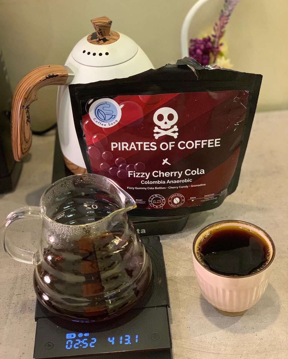 Saleh Speciality C. (@salspc) on Twitter photo تجربة محصول #كولومبيا #كاستيلو من محمصة <a href="/piratesofcoffee/">Pirates of Coffee</a> الكندية ، معالجة #مجففة #لاهوائية على #V60 ،طحنة متوسطة، طحن 22 جم، بريشيو 1:14.5، بدرجةحرارة 91 في 3:00 دقائق،ترطيب 44جم لمدة 30 ثانية، قوام عصيري🥤، حمضية بارزة (كولا) 🍾، مميز جدًا👌🏻
#ارفع_ذائقتك تجربة محصول #كولومبيا #كاستيلو من محمصة <a href="/piratesofcoffee/">Pirates of Coffee</a> الكندية ، معالجة #مجففة #لاهوائية على #V60 ،طحنة متوسطة، طحن 22 جم، بريشيو 1:14.5، بدرجةحرارة 91 في 3:00 دقائق،ترطيب 44جم لمدة 30 ثانية، قوام عصيري🥤، حمضية بارزة (كولا) 🍾، مميز جدًا👌🏻
#ارفع_ذائقتك