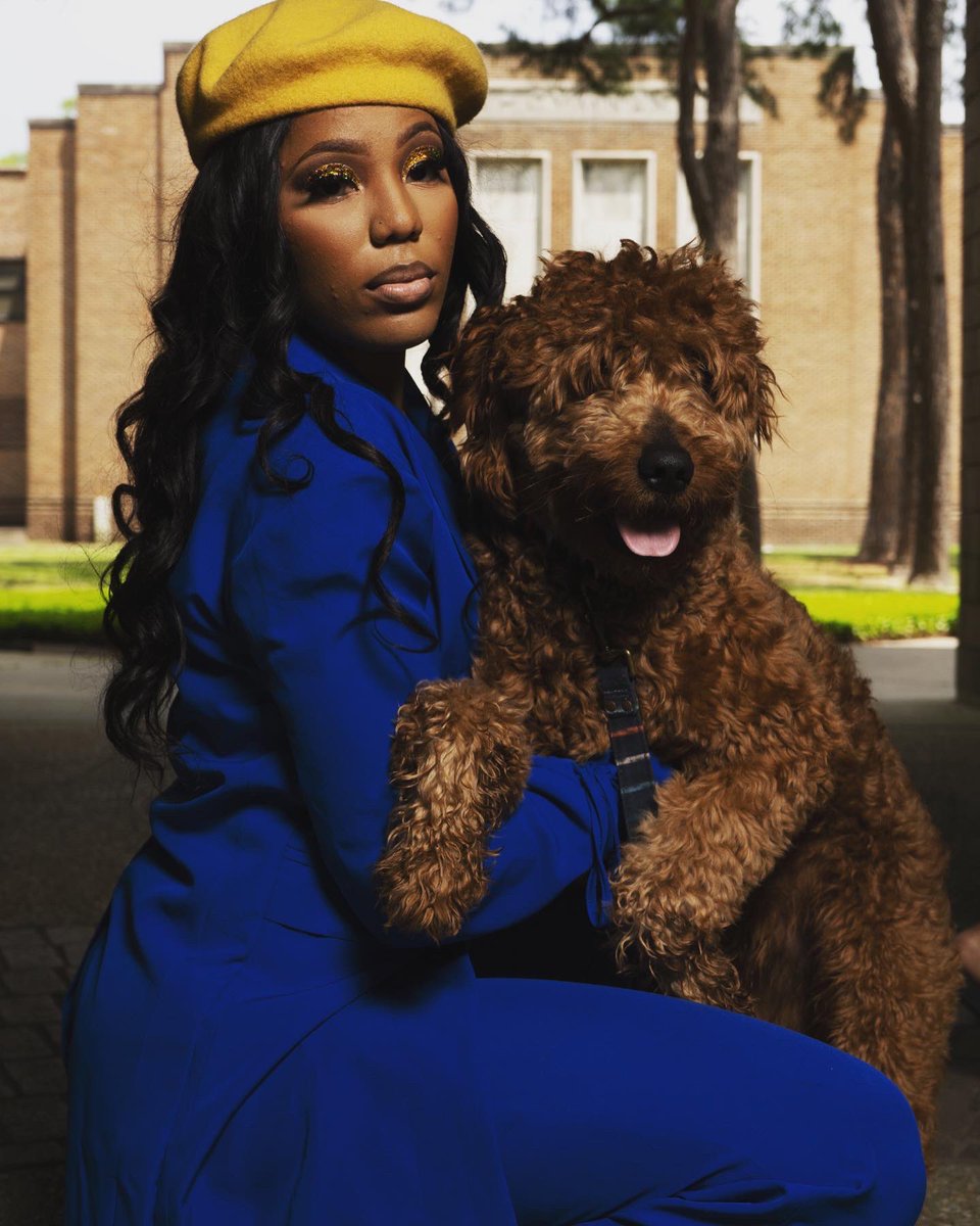 _nearababee's tweet photo. POODLES GRADUATE 👩🏽🎓 🐩!!
S/O to the BAdazz BETA ALPHA CHAPTER OF SIGMA GAMMA RHO SORORITY INC 💛💙 #hbcugrad #greekgrad #1922 #betaalpha #SouthernUniversity https://t.co/gYa62EDdIH