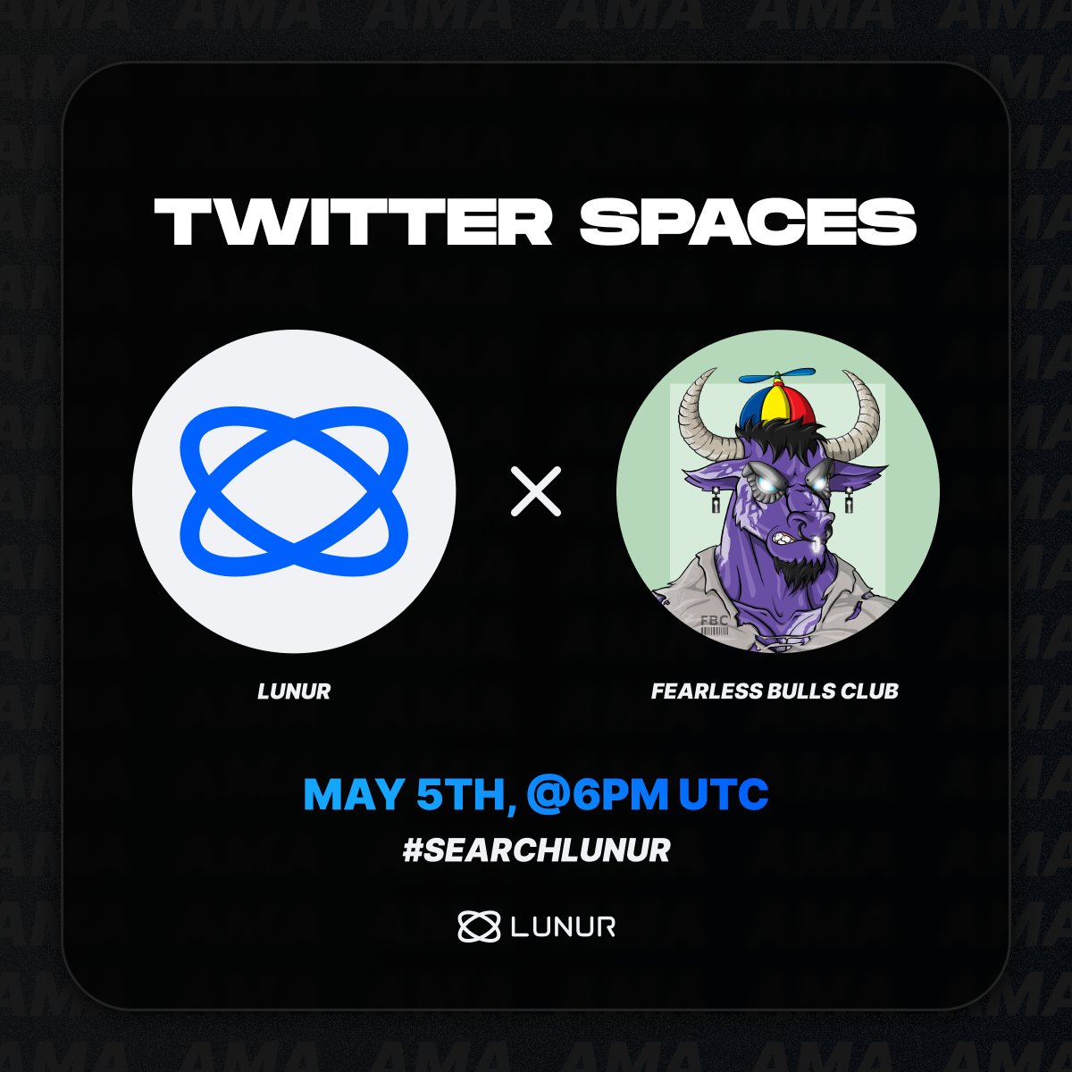 Fearless_Bulls's tweet photo. Hey Bulls, very excited to announce that our next Fearless Talks will be with @SearchLunur 5/5 at 6PM UTC . SL will also be giving away 1 FBC NFT to a lucky person who:

🐂Follow @Fearless_Bulls and @SearchLunur 
🐂RT and❤️
🐂Tag 2 Frens Below
[1/2] https://t.co/MzHyzhiksI