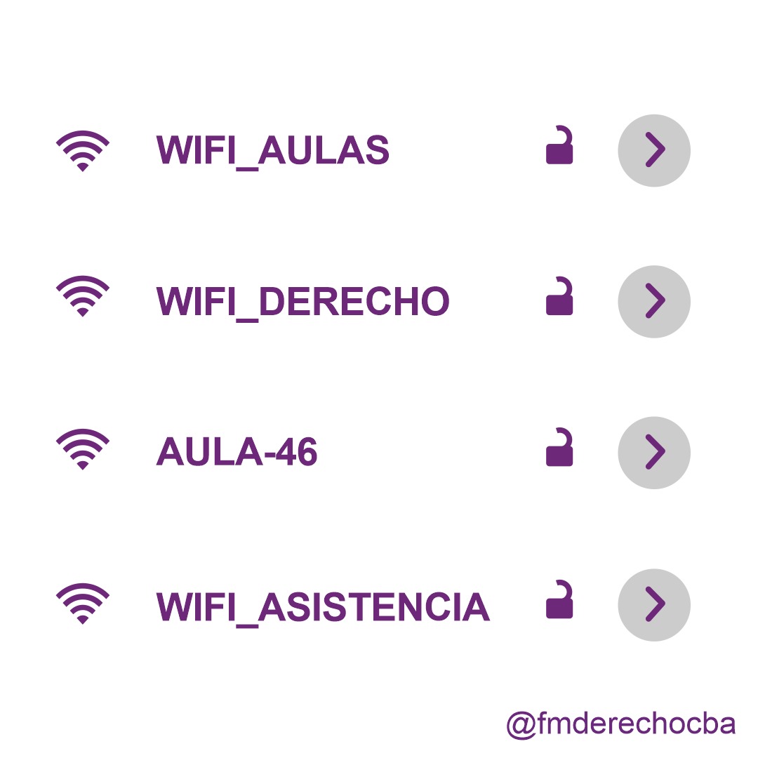 ¡EL WIFI YA ESTÁ! QUE SEA LIBRE. 🌐

👉🏼 En este tiempo la Facultad en conjunto con el Rectorado de la UNC, instaló en todo el edificio redes de WiFi. UN GRAN PRIMER PASO LOGRADO. 💪🏼
