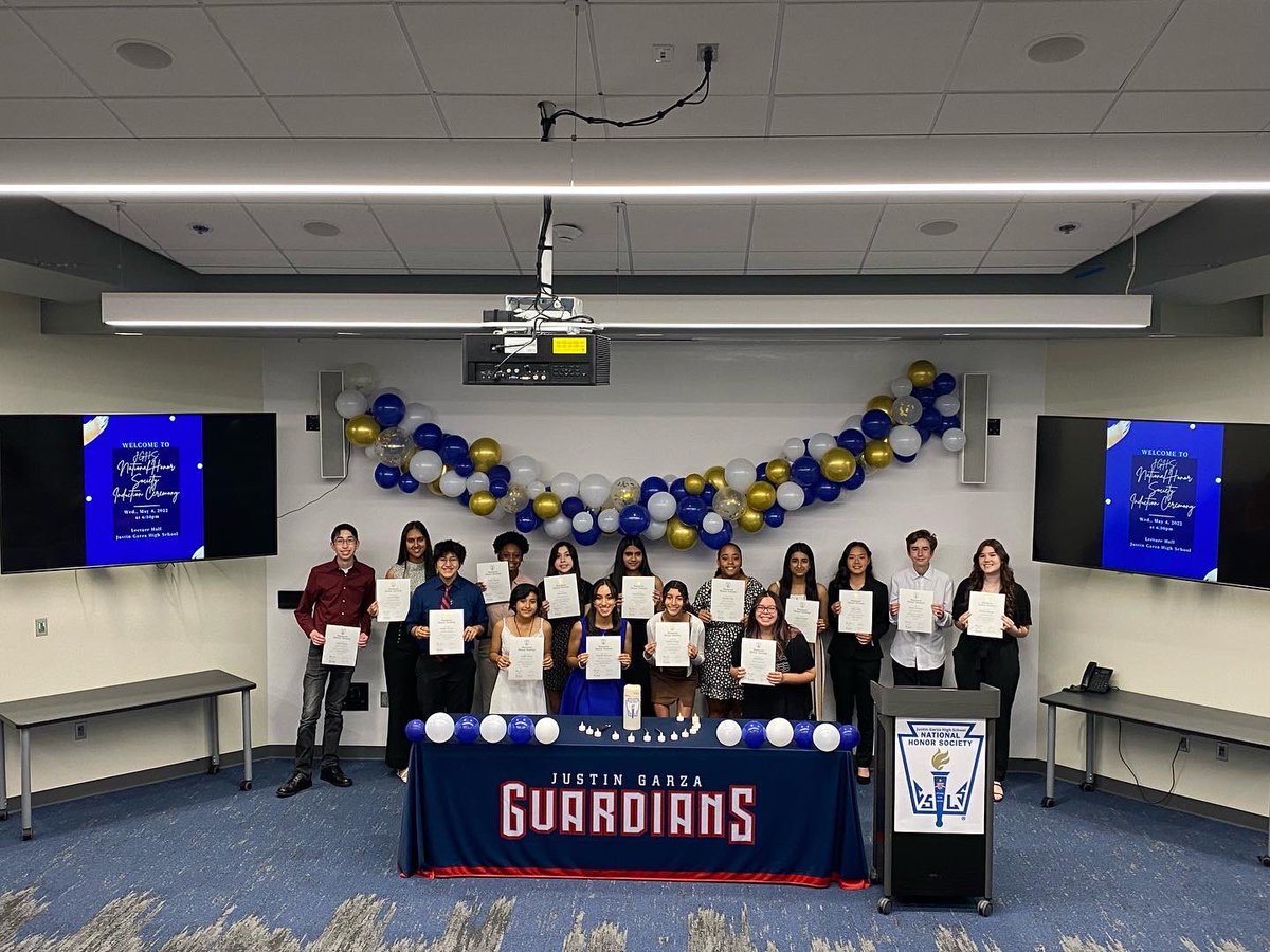 JGH_Principal's tweet image. Congratulations to our National Honor Society inductees. #WeAreJG