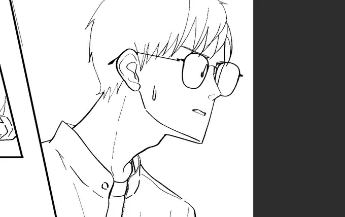 明日16時頃更新目標の先生と元生徒です👓
今回4p描いてますがGWは思うように進まない😂(…いつもか🙄 