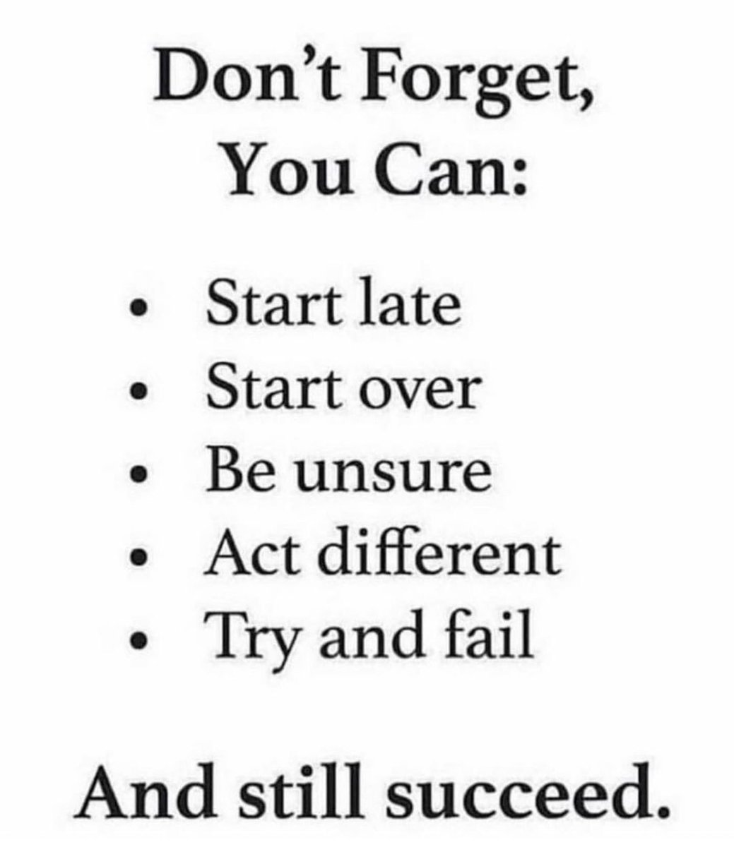 The path to success isn’t a straight line! Don’t be discouraged by obstacles or doubts. Remember to aim for consistency rather than perfection.