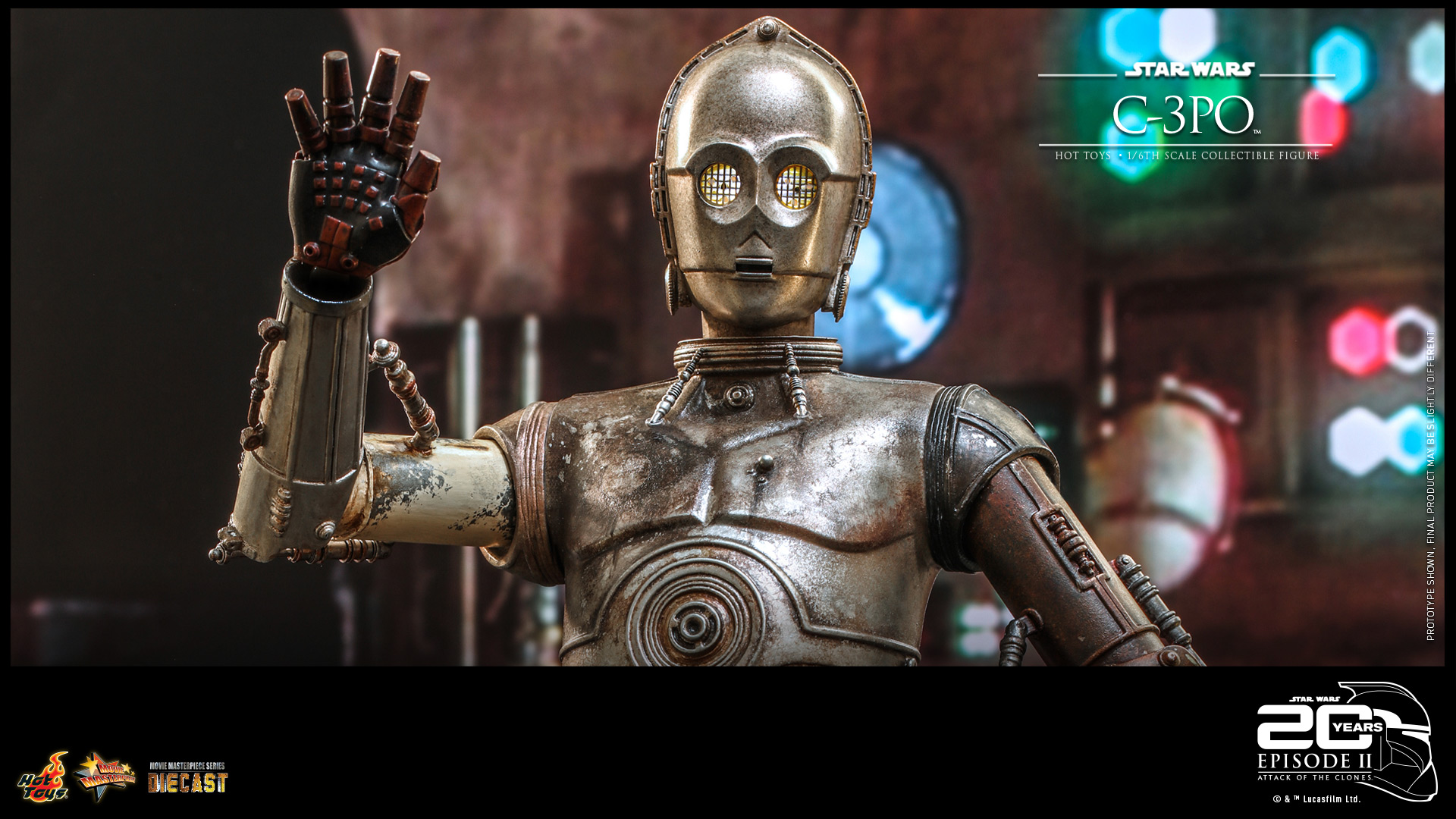 Hot Toys on Twitter: "#HotToys 1/6th scale #C3PO collectible figure ...