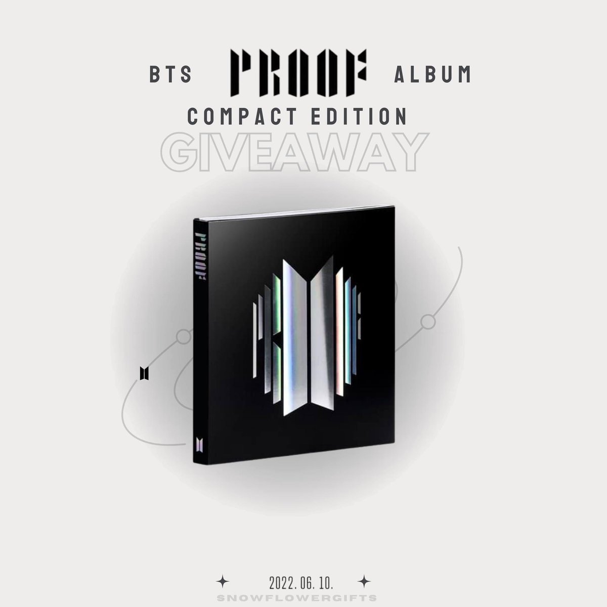 「 Proof Album Giveaway 」

— 1 winner | worldwide

› rt to enter◦
› ends june 10 ⊹
› see reply for info ⇣

— compact edition, sealed