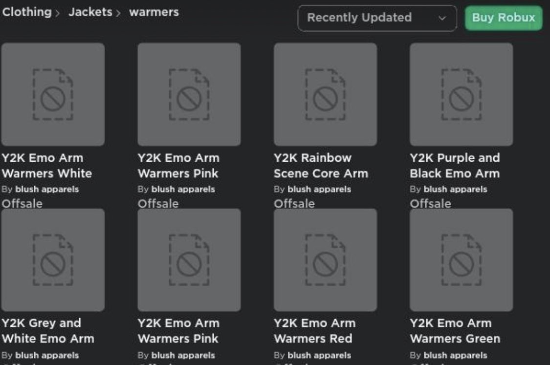 annie on Twitter "Arm warmers got deleted i’m sorry to everyone who bought them 💔 hopefully