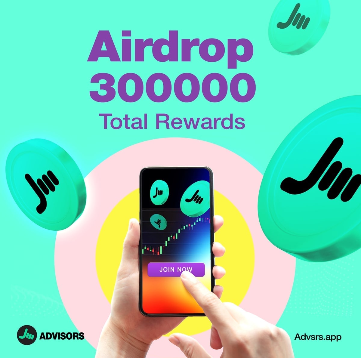 PKA192's tweet photo. 🪂 Airdrop: ADVISORS Token
👨‍💼 Per participant: 1,000 $ADVISORS
👨‍👩‍👧‍👦 Per referral: 100 $ADVISORS
💰 Pool: 300,000 $ADVISORS
🔗 Referral Link ⏬
https://t.co/mi0b1uFruh

🕰 End date: May 20, 2022
⏳ Distribution date: May 30, 2022 
#Airdrop #Airdrops #MAirdrop https://t.co/2LvEpl9KHq