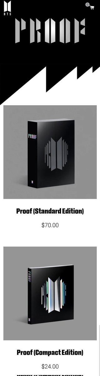 Proof pre-order links for USA - Weverse Shop USA - Official store