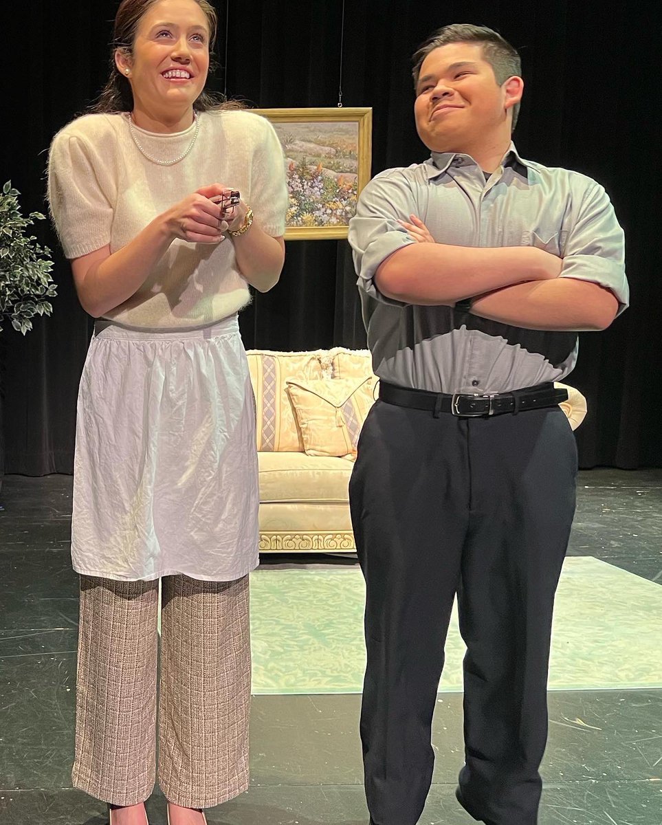 spring play, small actors by stephen gregg. CHS theatre, opens tomorrow! check out school website for QR code to get tickets today! #theliontheatre