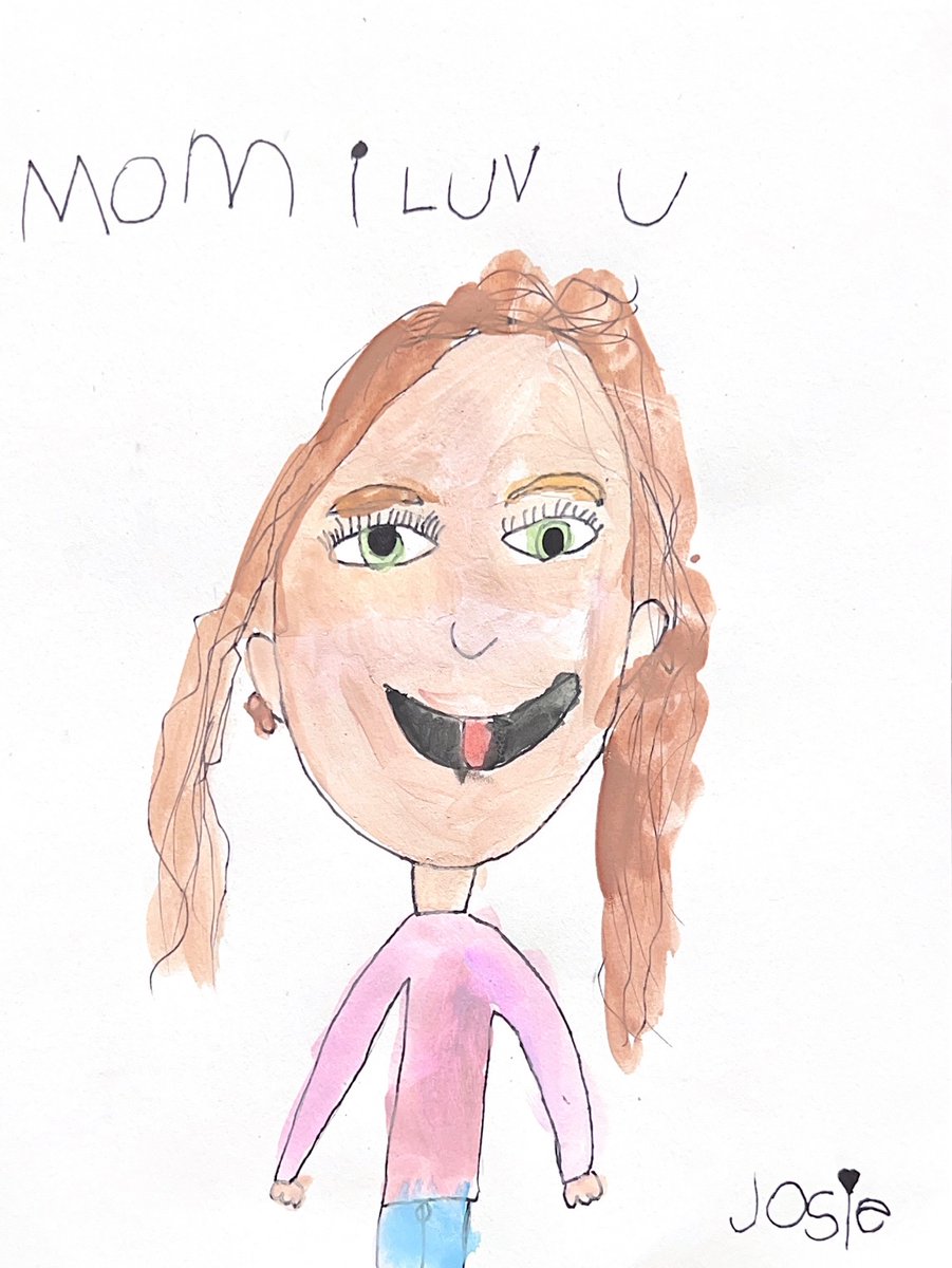 My own little Mother’s Day portrait by my sweet 4 year old! 🥰