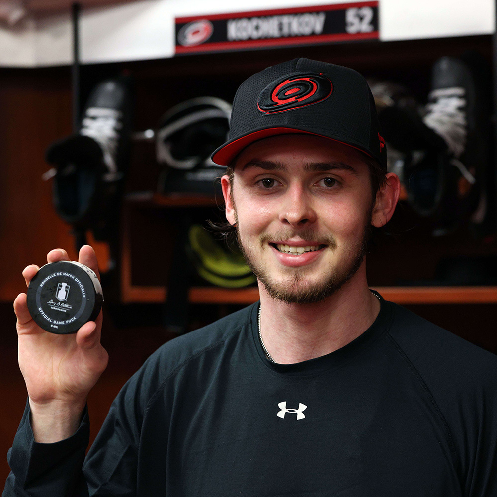 Canes's tweet image. First playoff appearance, first playoff win 👏