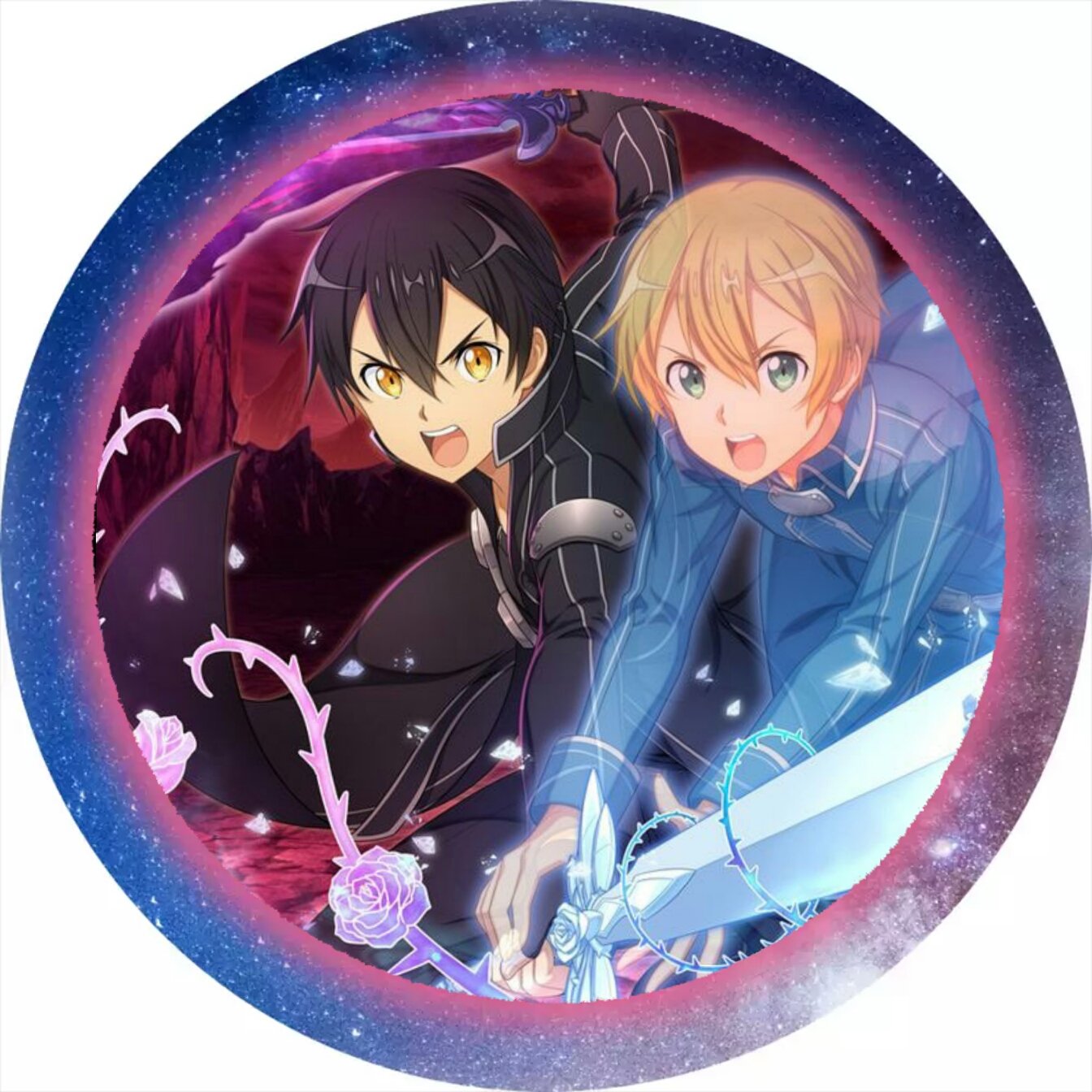 マナ 趣味垢 キリトも完成 1枚は友達に作ってくれと言われたアイコンですw Sao Saoアイコン T Co Dw1vz506ai Twitter