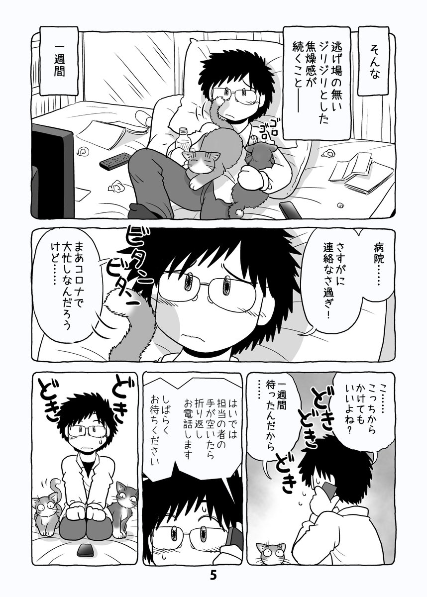 介護日記マンガ「介護と介護とウツと猫」第23話。2/2。 #介護と介護とウツと猫 