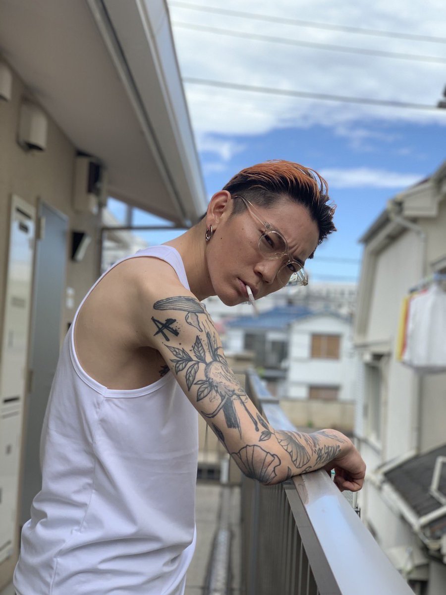 kousuketano_Ba が撮ってくれた 人生初タンクトップ姿の写真 ヤカラ