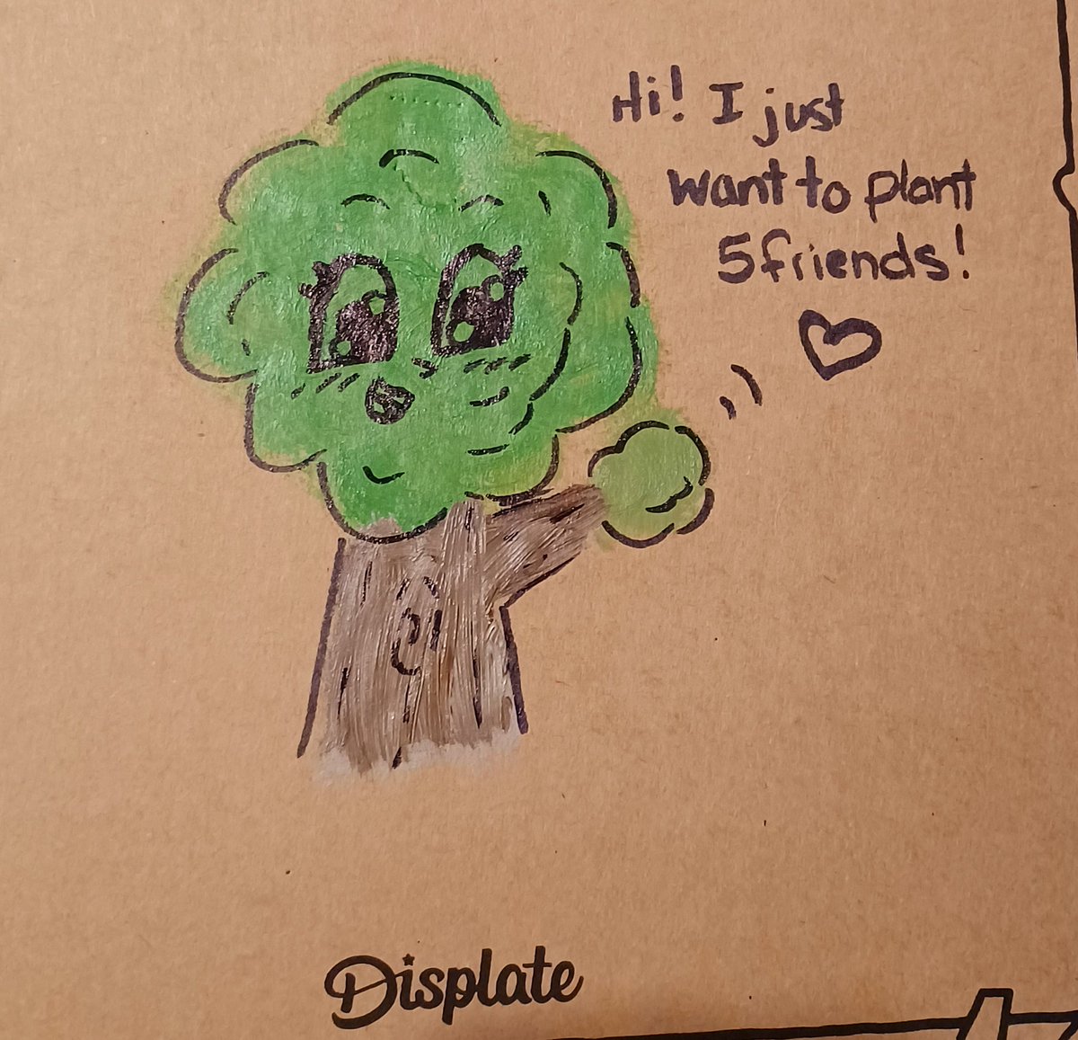 carrier_cat's tweet photo. OK so here, give her some friends pweassse 🥺🌳 #displatefortrees 💚 https://t.co/0wbAZlajHc
