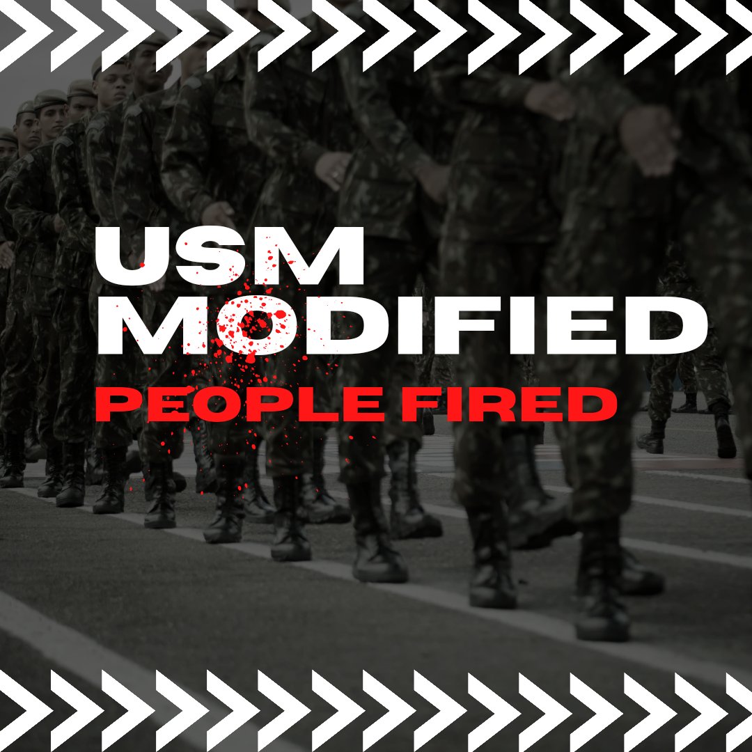 FreeNews_nusa's tweet image. BREAKING NEWS - POTUS Says all appointed individuals in USM and State department are fired. He also merges the three existing divisions.