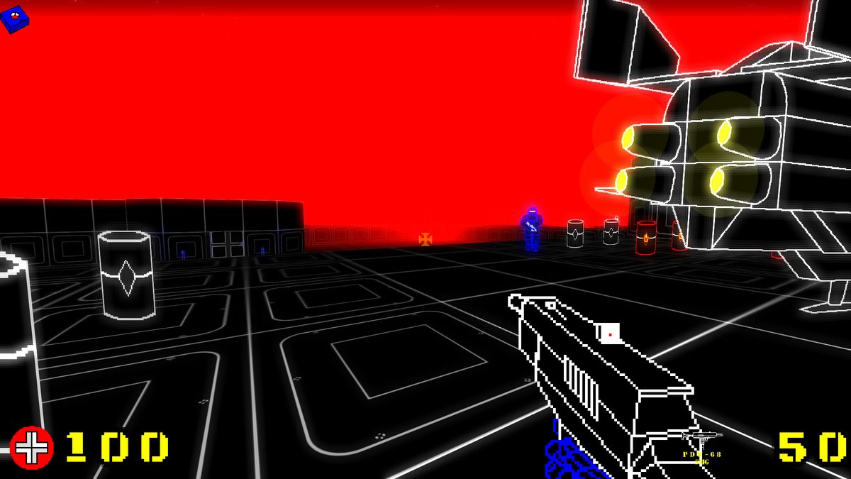 OpExcision's tweet image. Latest screens, I made quite a lot of progress on assets today. #RetroFPS #BoomerShooter #IndieGames #GameDev