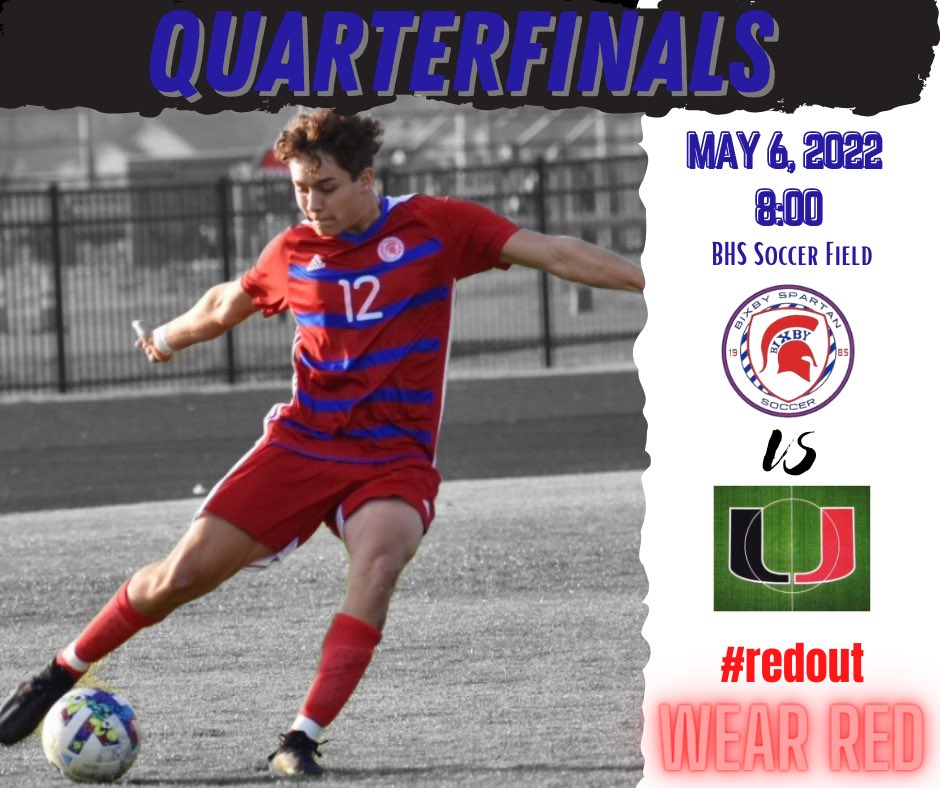 LET’S GOOO!!! Watch the girls beat BA in BA at 6:30. Then head on home to Bixby to watch them beat Union! PACK THE STADIUMS!!