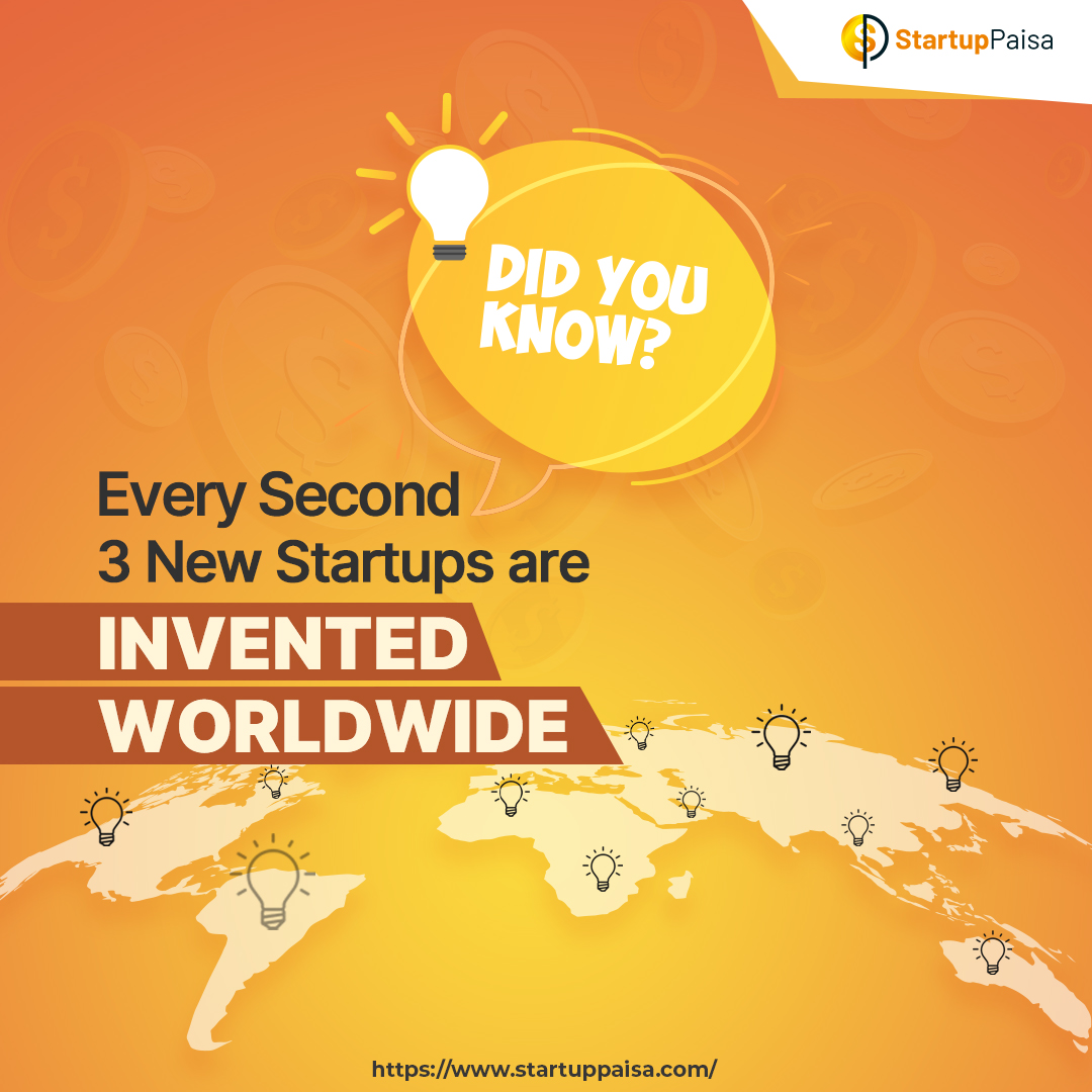 StartupPaisa's tweet photo. Startups are invented every 3 seconds, which leads to 11,000 per hour. Among startups, 90% of startups fail within the first year.
.
.
#Startuppaisa #startup #STARTUPSPACE #enterpreneur #capitalventure https://t.co/JETzrHjobl