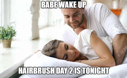 Hairbrush tweet media