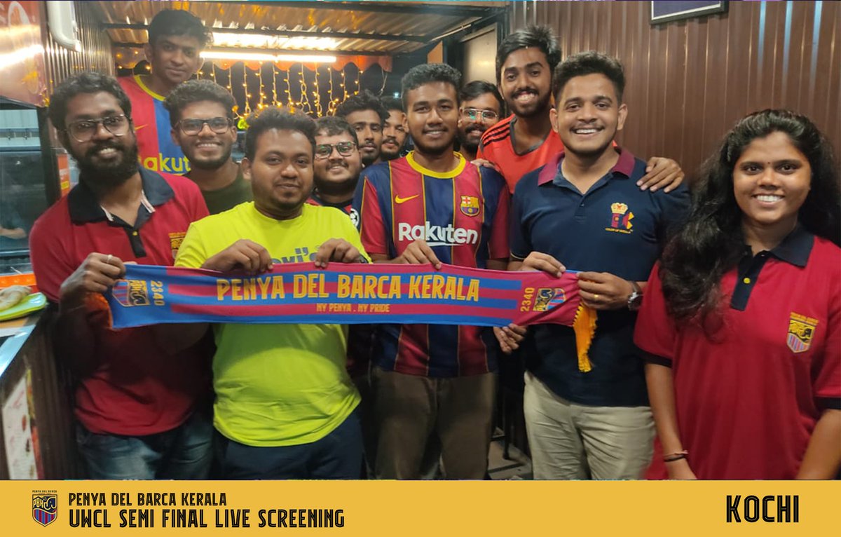 penyakerala's tweet photo. Through the 5 screenings that took place yesterday and the countless events that are yet to take place, your success stories will be told to the streets of South India as we can.
@FCBfemeni 💙❤️

The excitement of yesterday's screenings are added below! https://t.co/xVMXIZUUTn