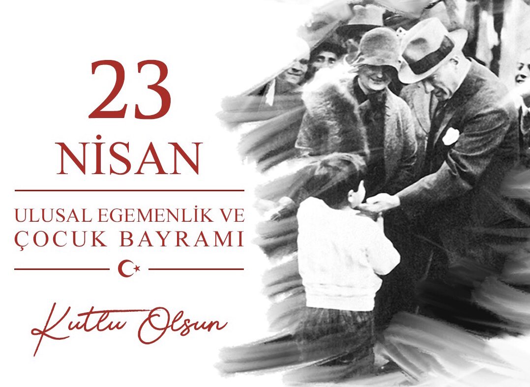 #23Nisan Ulusal Egemenlik ve Çocuk Bayramımız kutlu olsun 🇹🇷❤️