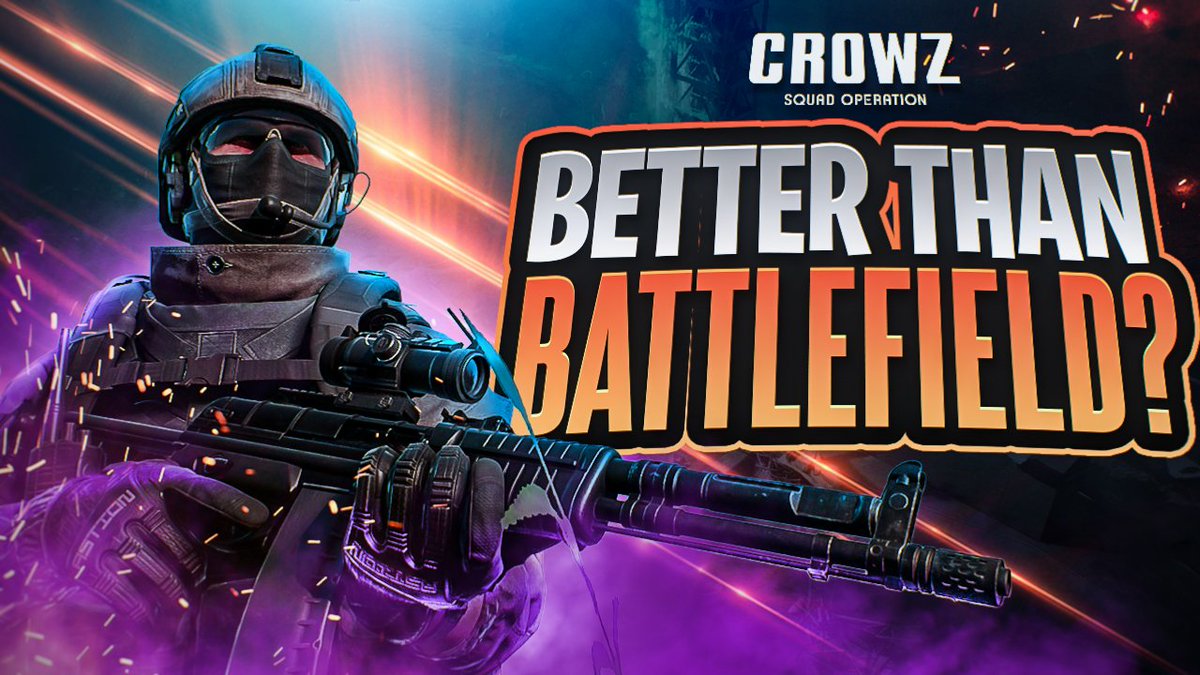 NJayrassic's tweet image. 🚨NEW VIDEO ALERT🚨

Is @Crowz_FPS The Next Battlefield? 

❤️+🔄
youtu.be/ZbsKblYQuRw
