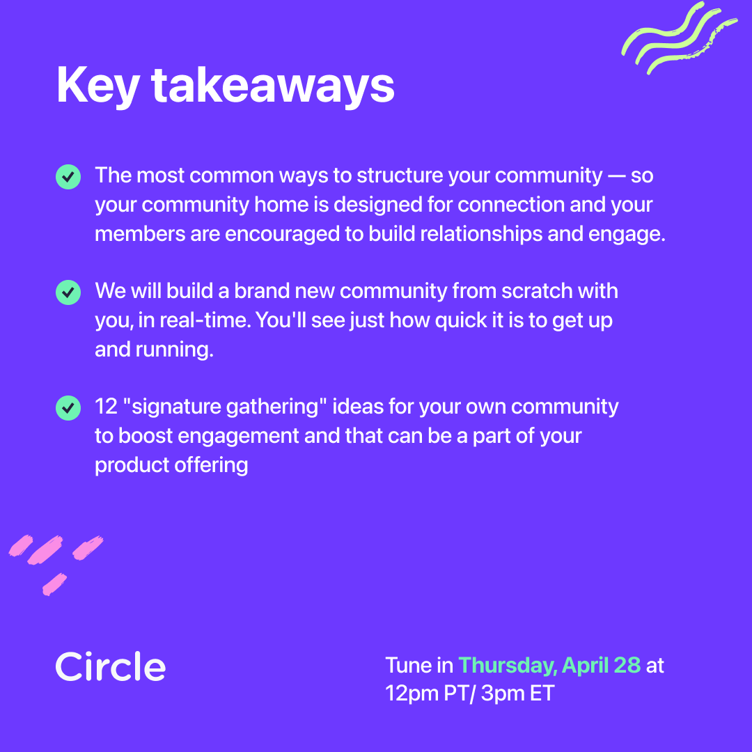 sprintcube's tweet photo. Ready to design a paid/free online community for your business? [LIVE WORKSHOP]

https://t.co/LJkmGk8WO1

#Circle #community https://t.co/JXLRNgVT1E