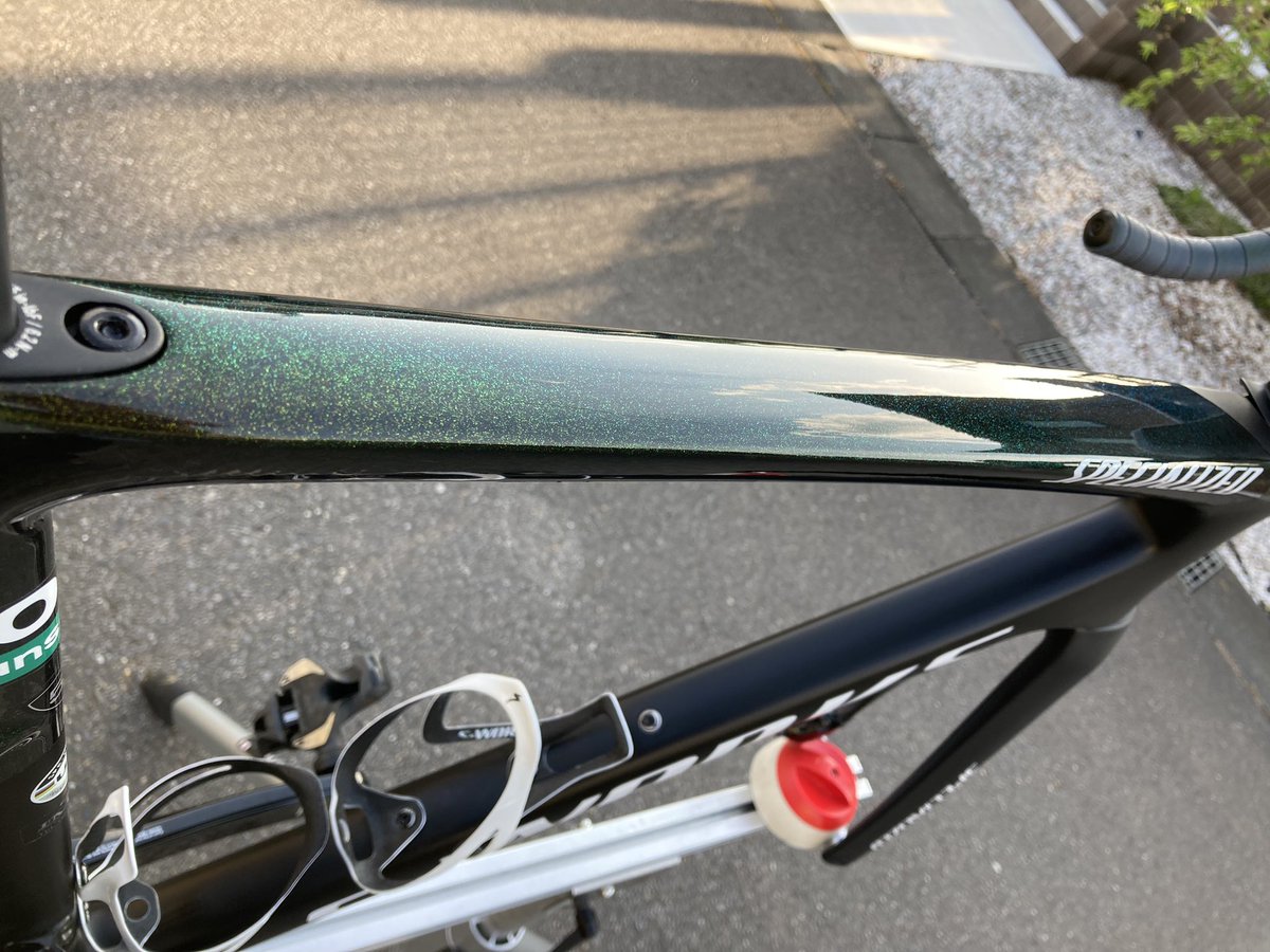 5SgPvsvFVxG7Rkk's tweet photo. ヴェンジ洗車
しかしコーティングは凄いなぁ
#スペシャライズド
#VENGE
#SAGANCOLLECTION https://t.co/LMuyPXJ7vp