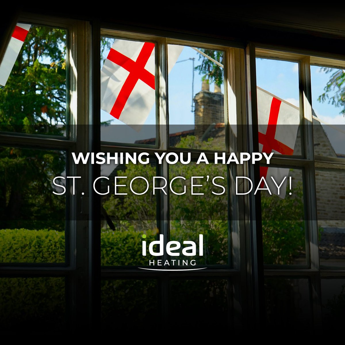 idealheating's tweet photo. A very Happy #StGeorgesDay! 😊

#IdealHeating https://t.co/qe7pDpDHY6