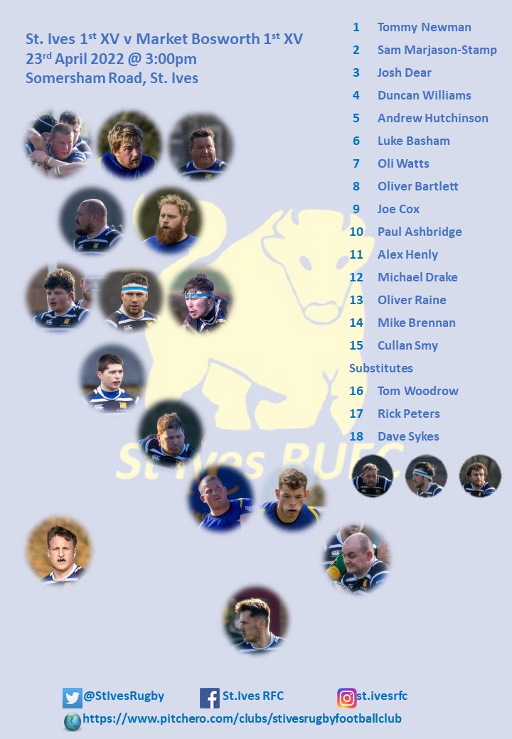 StIvesRugby's tweet photo. It's the final weekend of the Senior season.. and there's a veritable feast of rugby at The Chicken Shack today.

With the Colts entertaining @LutonRFC.

This is followed by the 1s and 2s battling @Bosworth_rugby.

It all starts at 12:30

#uptheives
#supportwelcome https://t.co/qHN3KYEExs