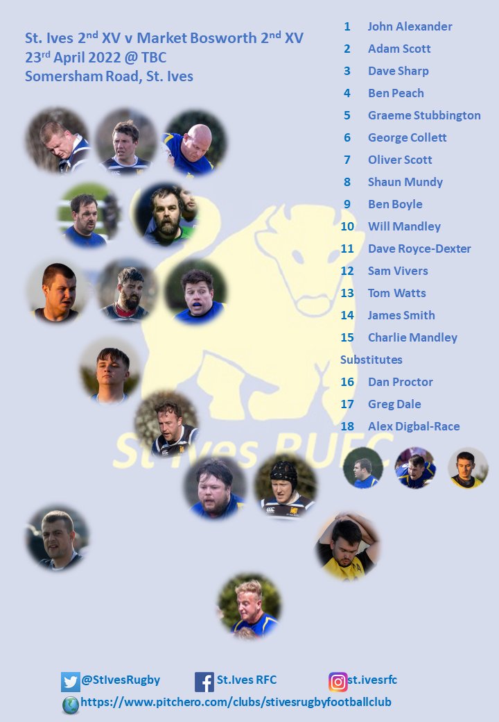 StIvesRugby's tweet photo. It's the final weekend of the Senior season.. and there's a veritable feast of rugby at The Chicken Shack today.

With the Colts entertaining @LutonRFC.

This is followed by the 1s and 2s battling @Bosworth_rugby.

It all starts at 12:30

#uptheives
#supportwelcome https://t.co/qHN3KYEExs