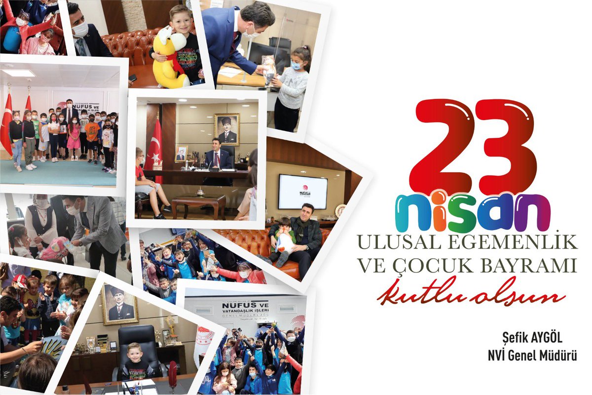 Geleceğimizin teminatı minik yavrularımız, sevgili çocuklar Bayramınız bayram ola inşallah #23NisanUlusalEgemenlikveCocukBayramı
