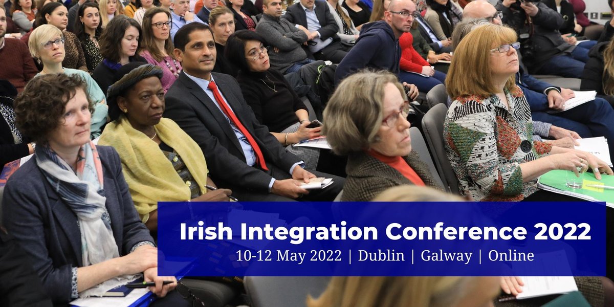 immigrationIRL's tweet photo. Our annual Integration Conference takes place over 3 days next month in Dublin, Galway &amp; online: https://t.co/6pA0XkQ1OC

The theme of this year's conference is coalition building for equality, recognising what can be accomplished when we all work together. https://t.co/3IbwdN98RD